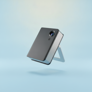 XGIMI Elfin Flip 4K projector illustration