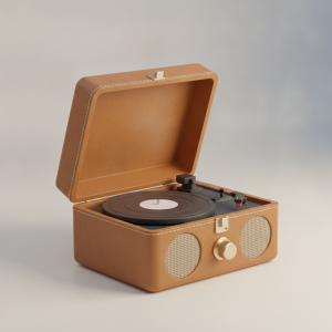 Tiny Vinyl Player illustration