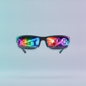 Viture Pro 2 XR glasses illustration
