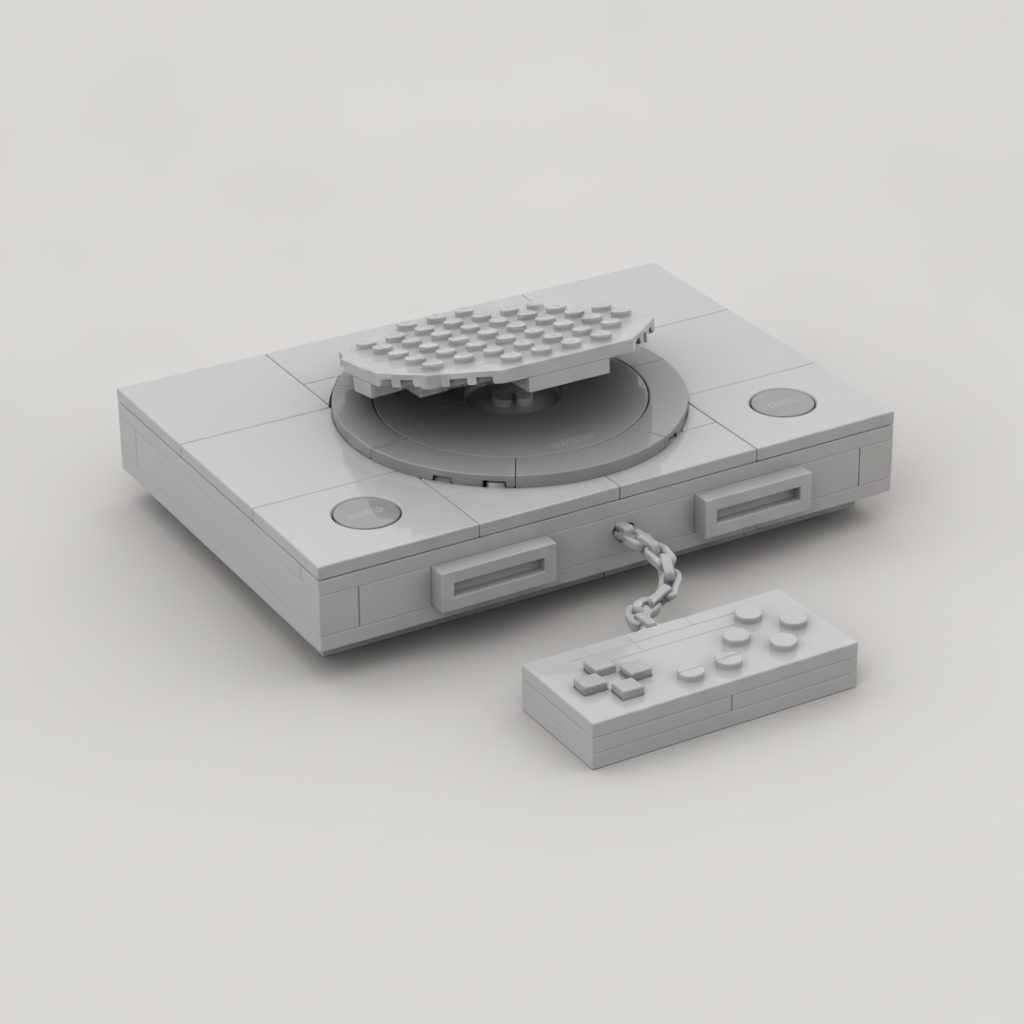 LEGO PlayStation set illustration