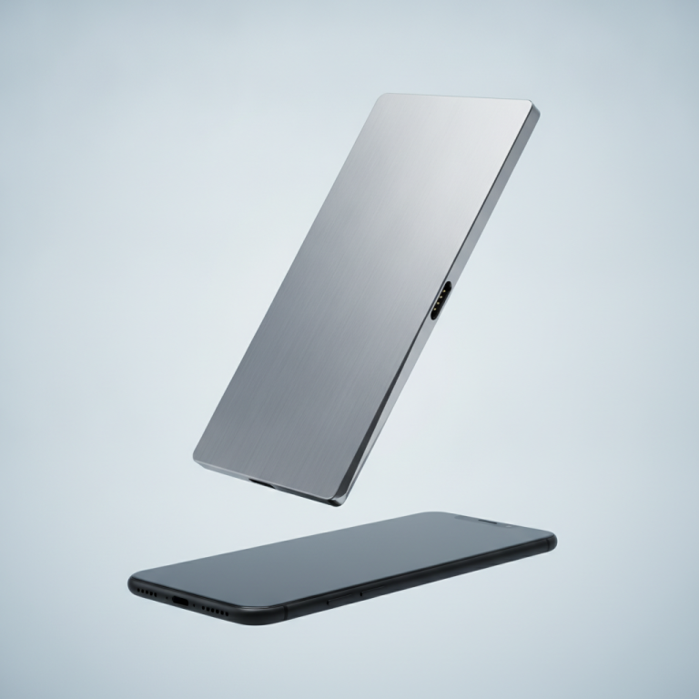 Lexar Muse ultra-thin portable SSD illustration