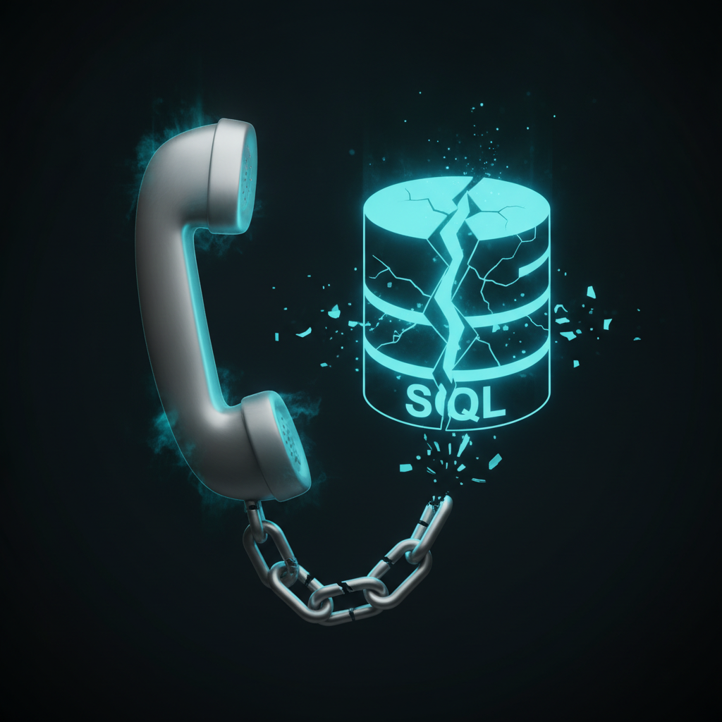 איור קונספטואלי של פריצת מערכת VoIP