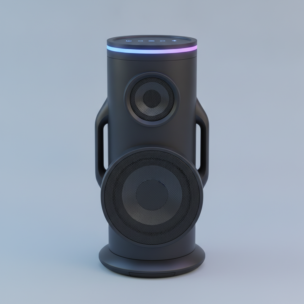 Sony ULT Tower party speaker illustration